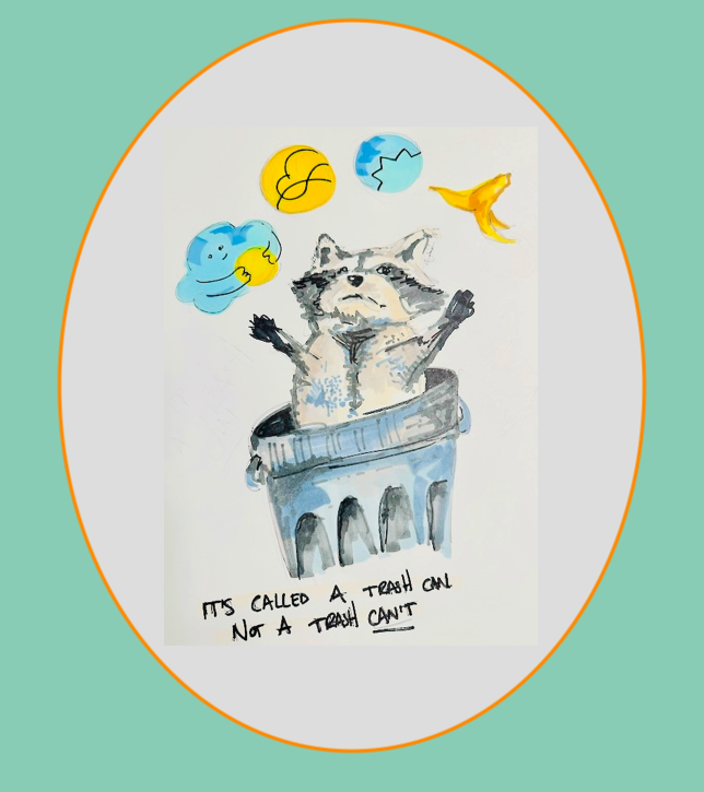 its called a trash can